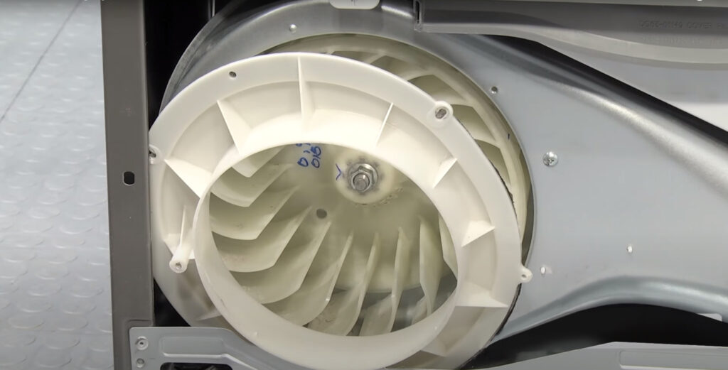 Electrolux Dryer Malfunctioning Blower Wheel