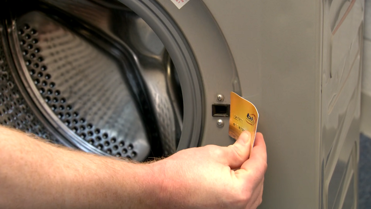 Locked Blomberg Washer Door