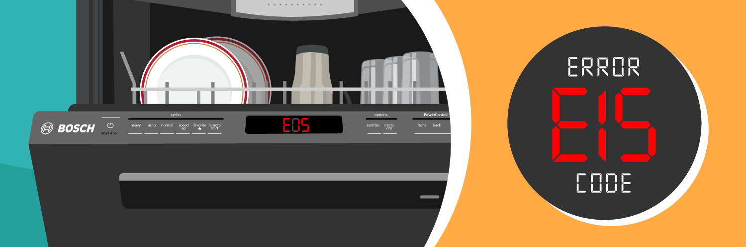 Bosch Dishwashers E15 Error: What It Means and How to Fix It