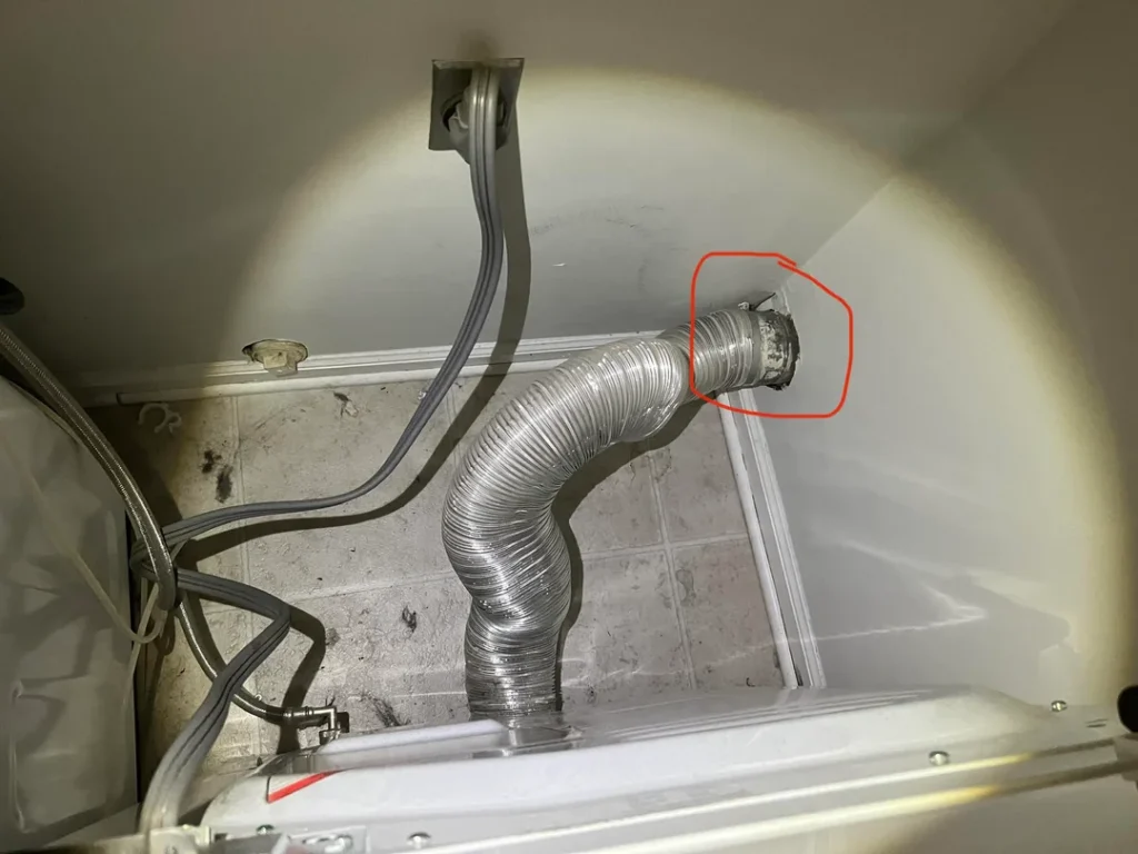 Dryer Blocked Ventilation