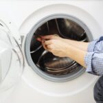 blomberg washing machine door locked