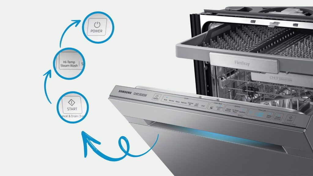 Samsung Dishwasher Reset