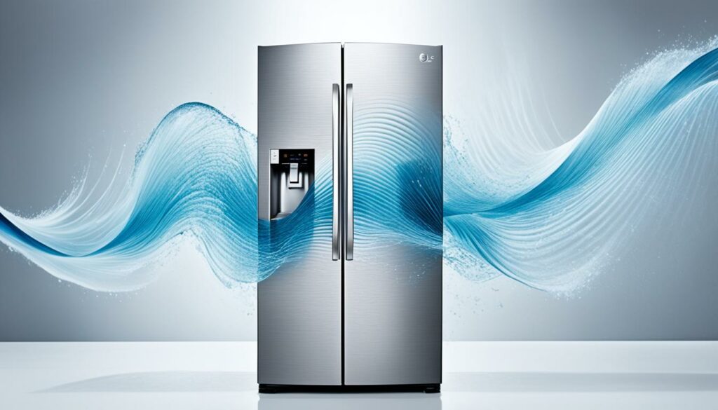 LG refrigerator loud sounds