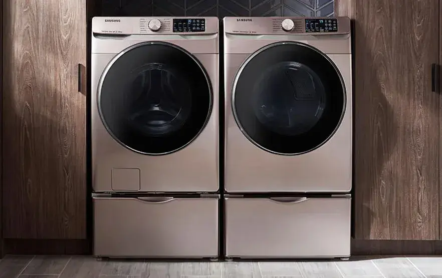 two samsung dryers