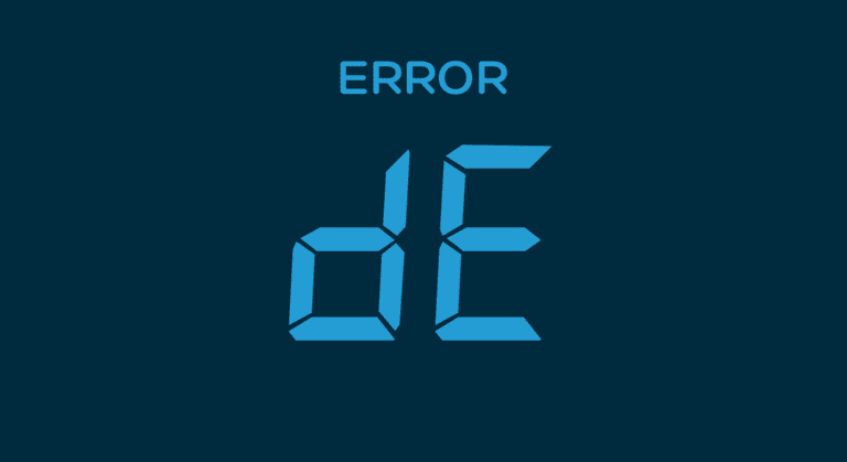 error dE