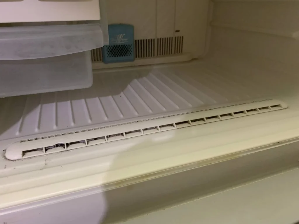 Frigidaire Fridge Obstructed Vents