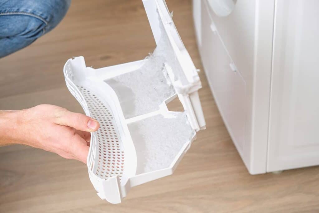 Electrolux Dryer Clogged Lint Filter