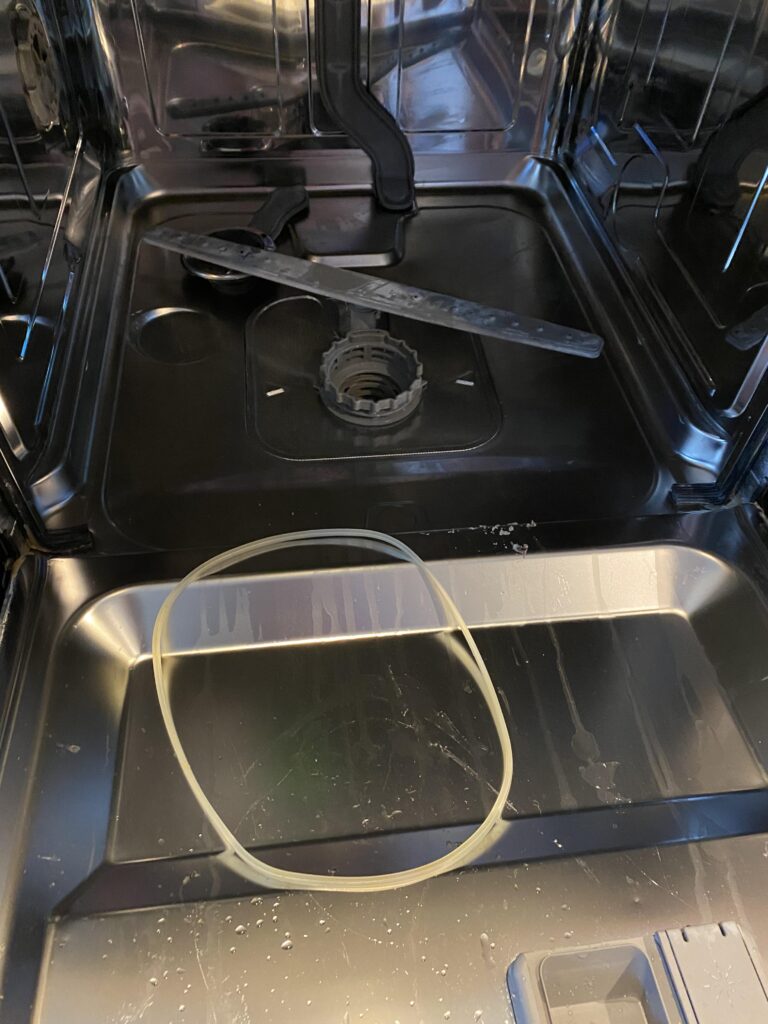 Samsung Dishwasher Moisture in the Base Pan