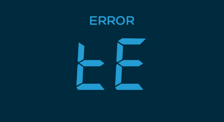 samsung dryer TE error code