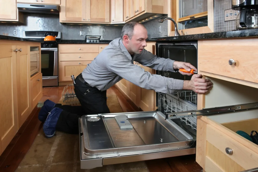 whirlpool dishwasher not draining