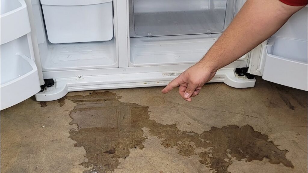 lg Refrigerator Water Leaking Inside or Under the Fridge