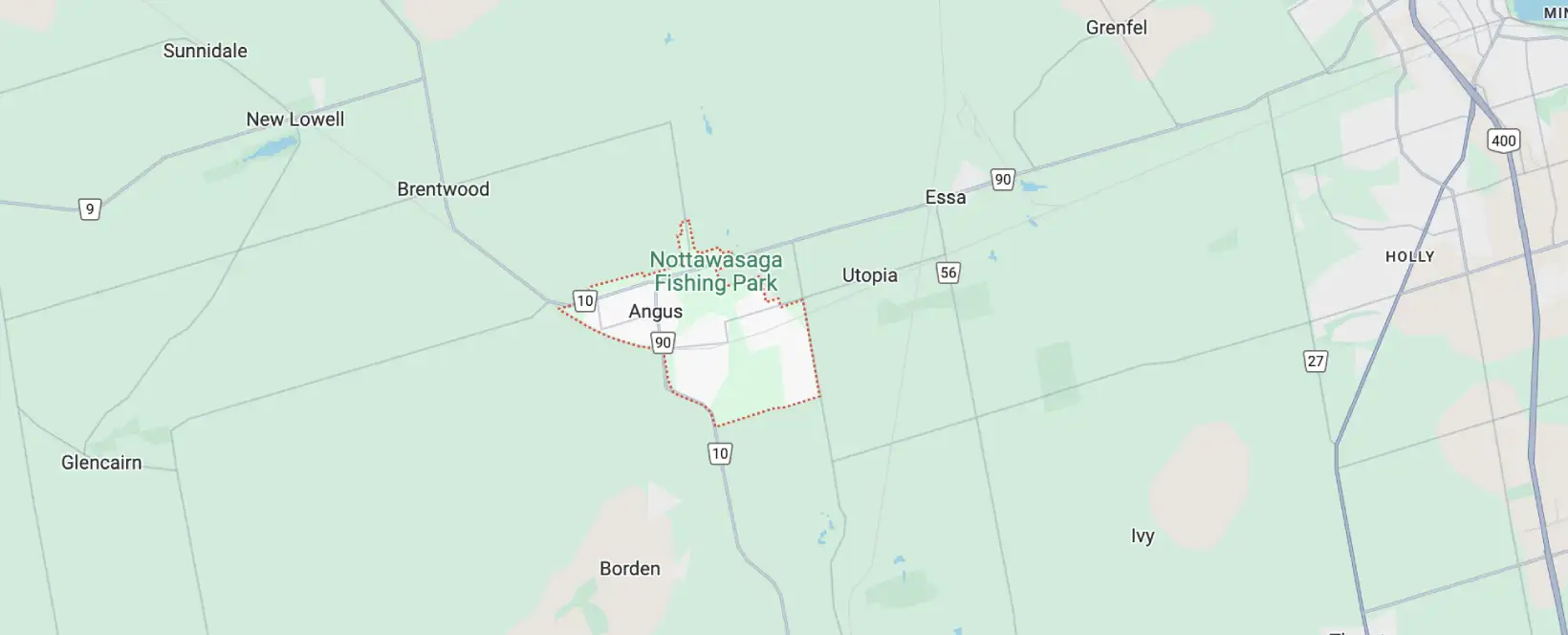 Appliance Repair Angus – Service Area