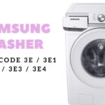 Samsung Washer Error Code 3E / 3E1 / 3E2 / 3E3 / 3E4