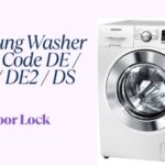 Samsung Washer Error Code DE / DE1 / DE2 / DS – Door Lock