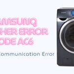Samsung Washer Error Code AC6 – Inverter Communication Error