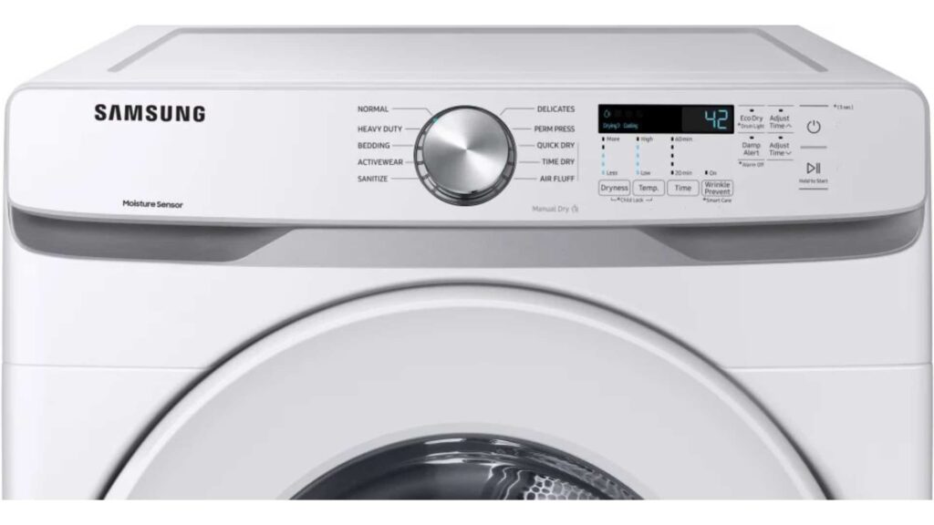 samsung dryer console