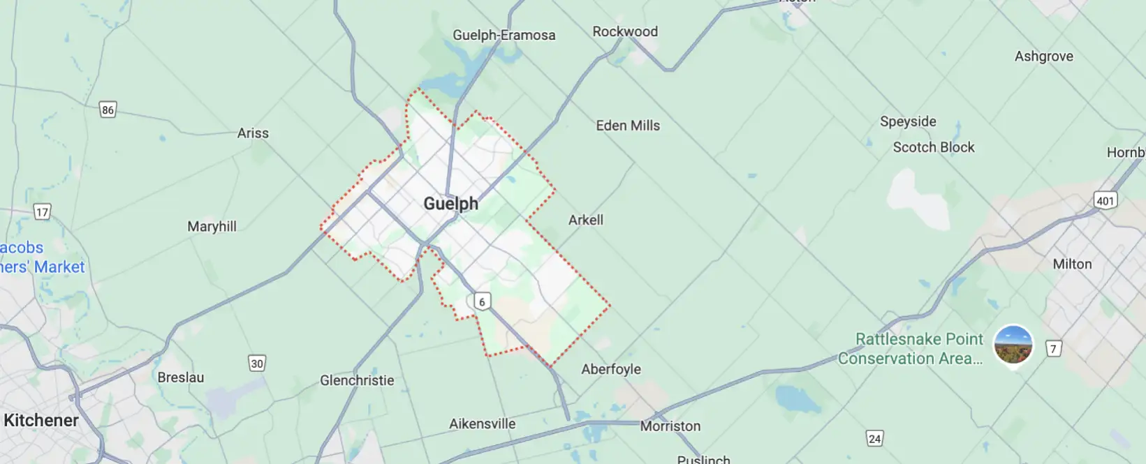 Appliance Repair GUELPH – Service Area