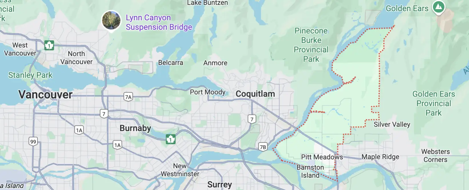 Areas We Serve in Pitt Meadows