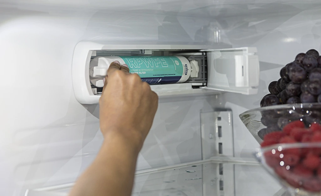 Check the Water Filter Installation