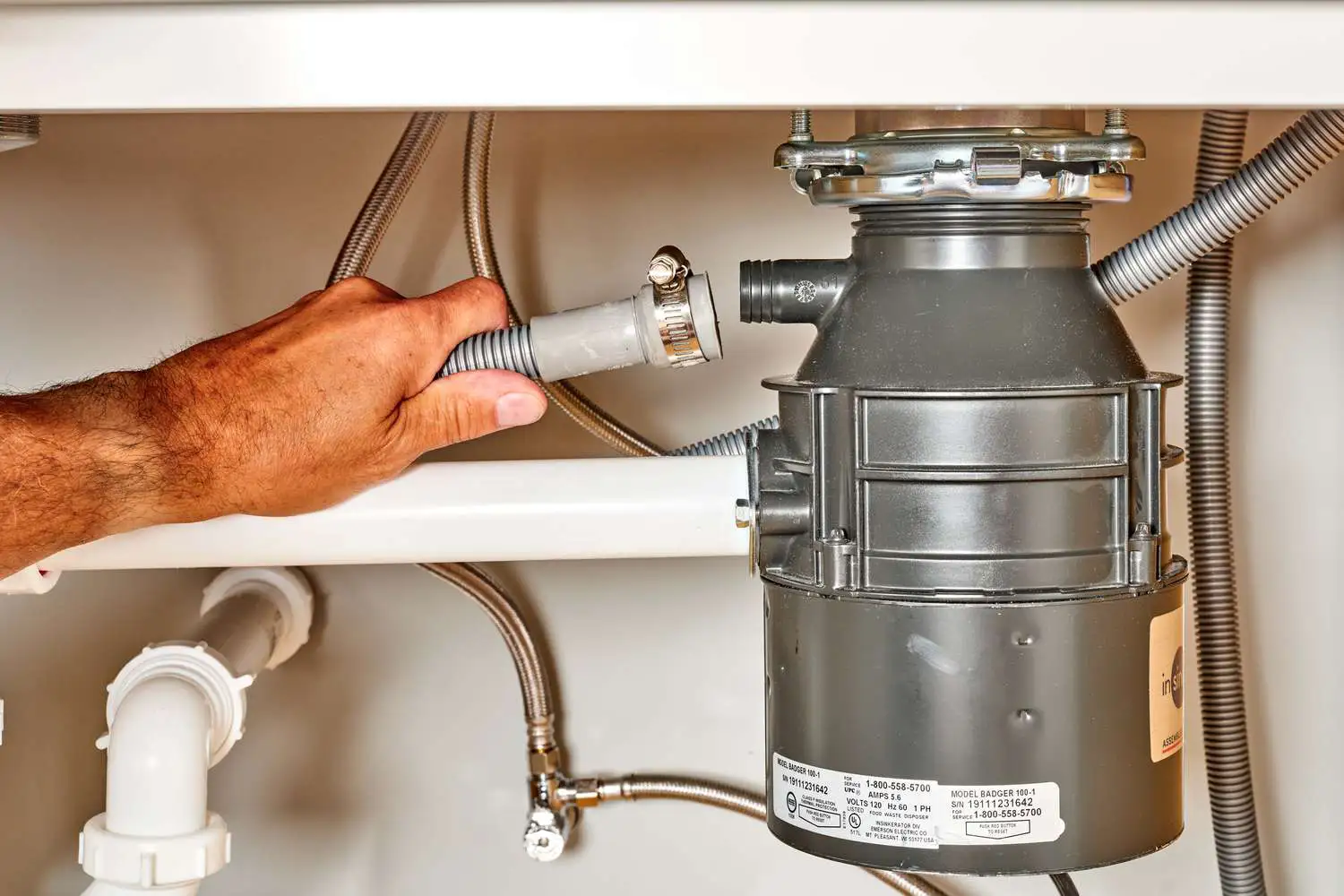 Our tech Clear the Garbage Disposal