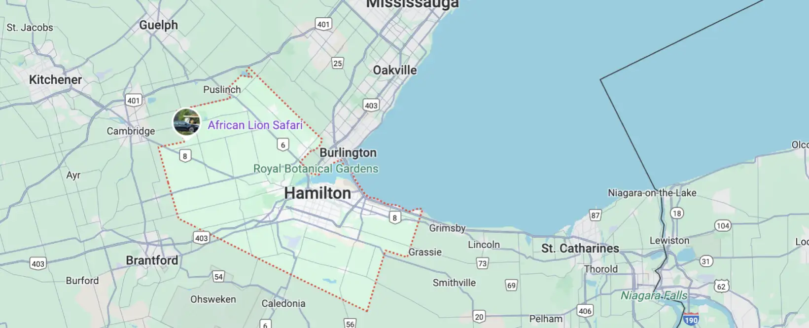 Hamilton Appliance Repair Service Area