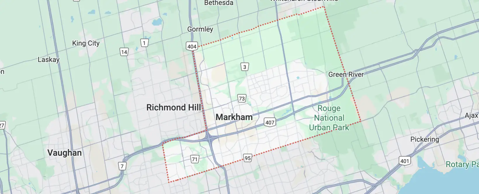MARKHAM Appliance Repair – Service Area