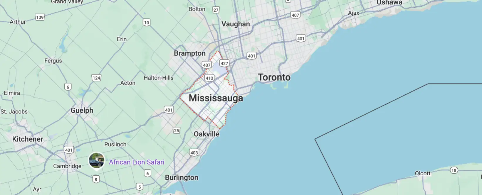 Mississauga Appliance Repair – Service Area