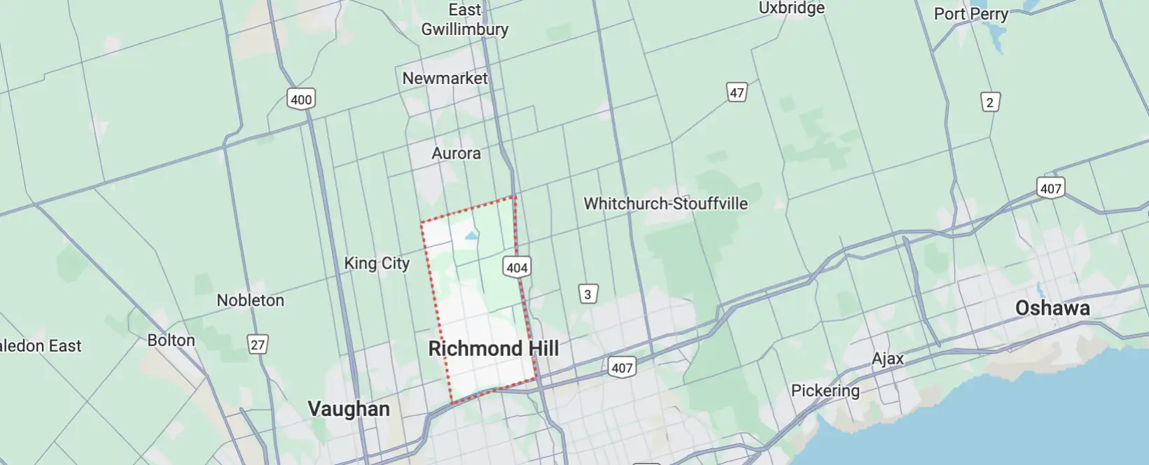 RICHMOND HILL Appliance Repair Service Area