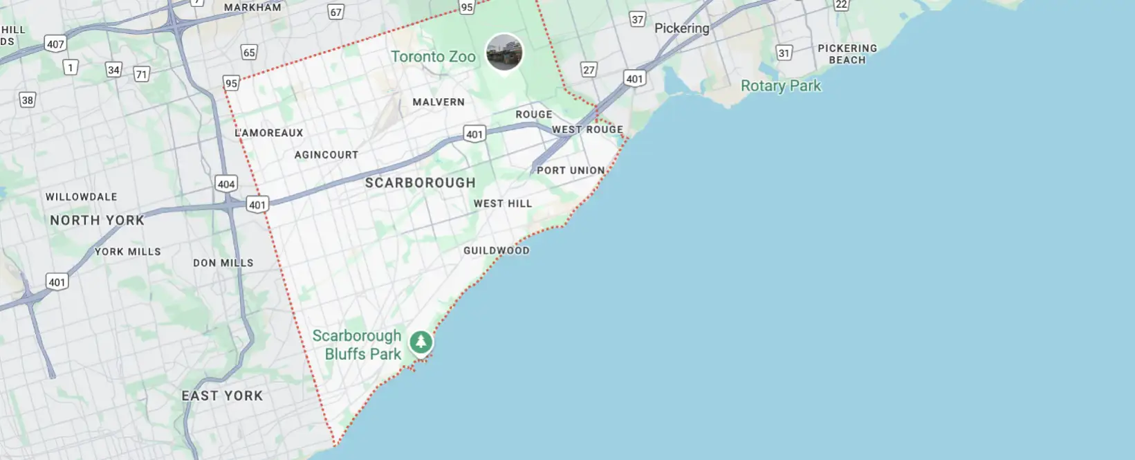 SCARBOROUGH Appliance Service & Maintenance Service Area