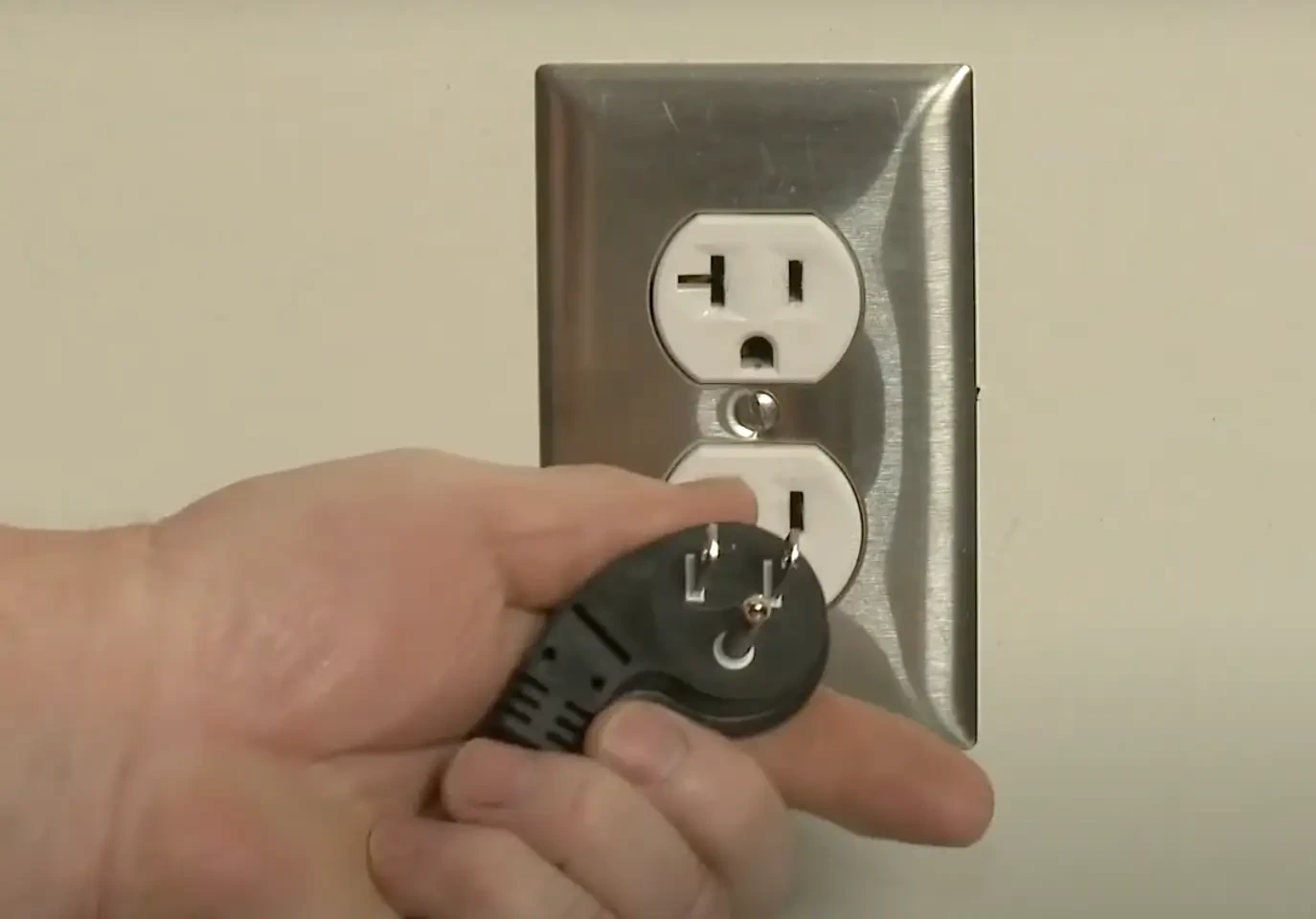 Unplug Samsung fridge