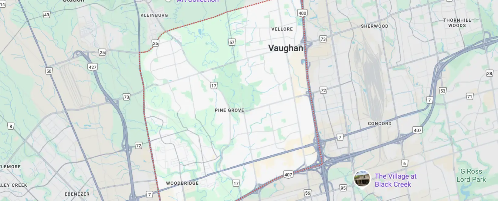 WOODBRIDGE Appliance Repair – Service Area