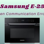 Samsung E‑25: Oven Communication Error