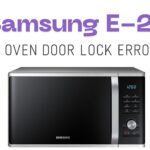 Samsung E-26: Oven Door Lock Error