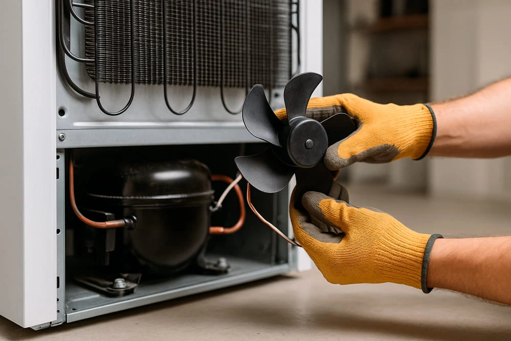 Replacing Samsung fridge Fan Motor
