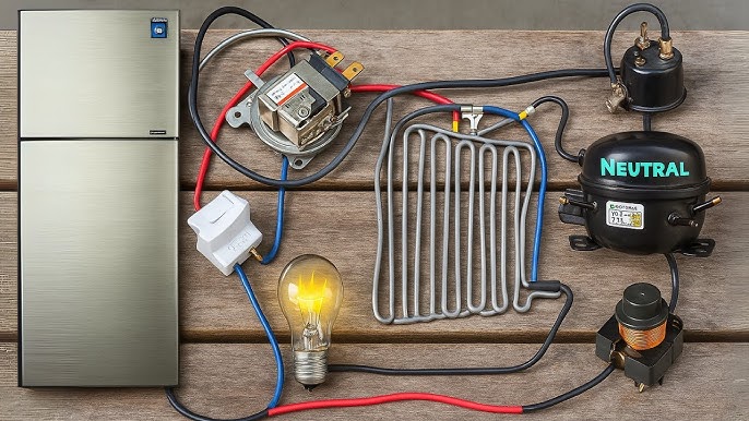 Samsung fridge Sensor and Wiring